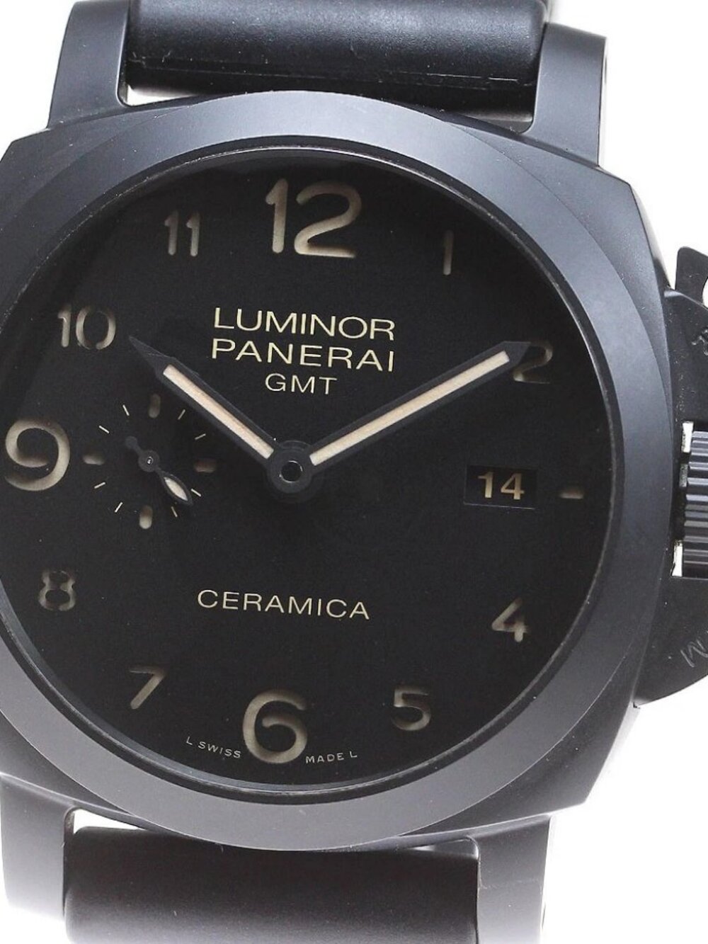 PANERAI Luminor 1950 Ceramica PAM00441 GMT Automatic Men's Watch_826842